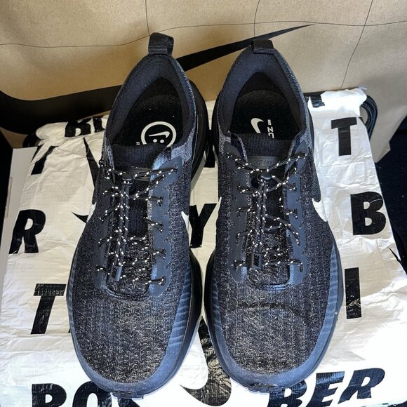 NEW Nike By You ZoomX Invincible 3 Black White Silver FZ1427-003 Women Size 9 - Picture 3 of 7